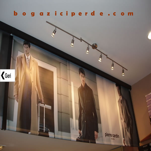Dijital bask�l� Stor (Store) perde Model#1