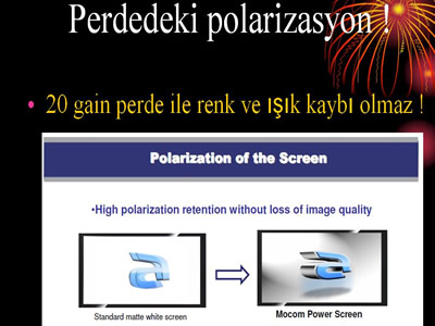 3 boyutlu projeksiyon perdesi