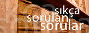 S�k�a sorulan sorular ve yan�tlar�